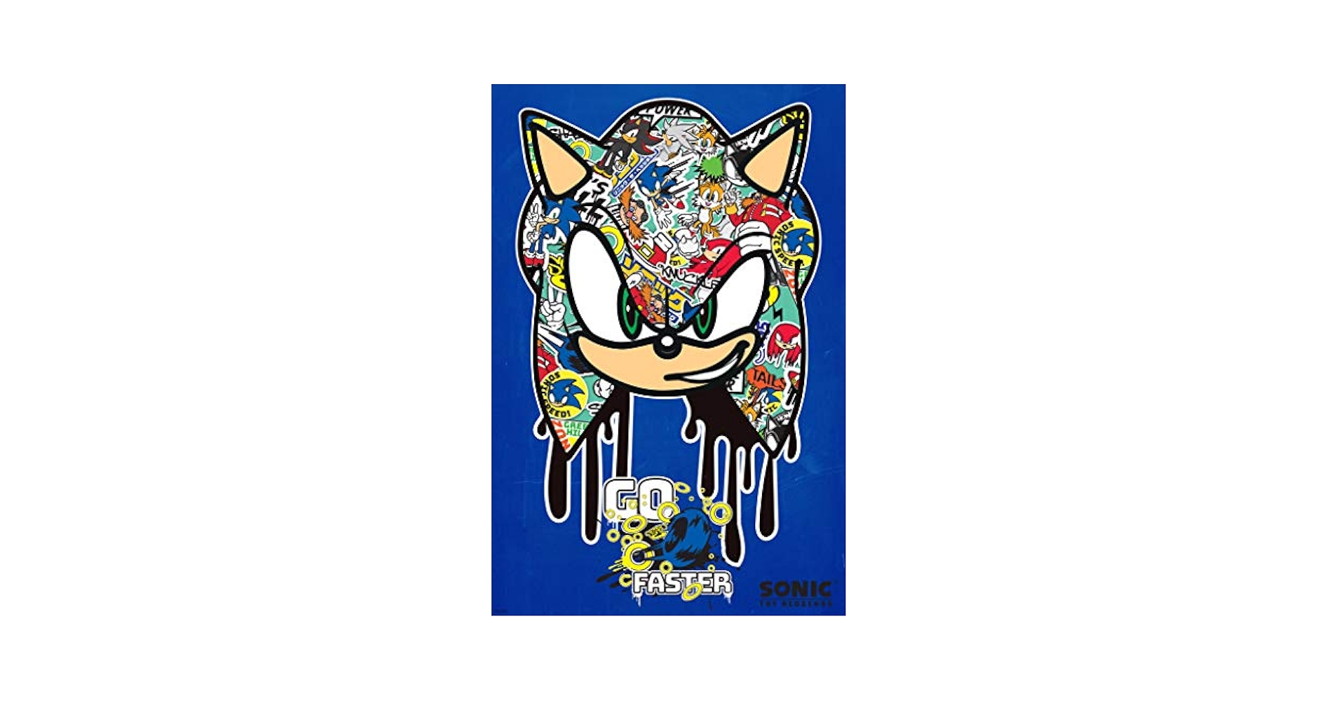Amazon.com: Sonic the Hedgehog Poster, Sega Video Game